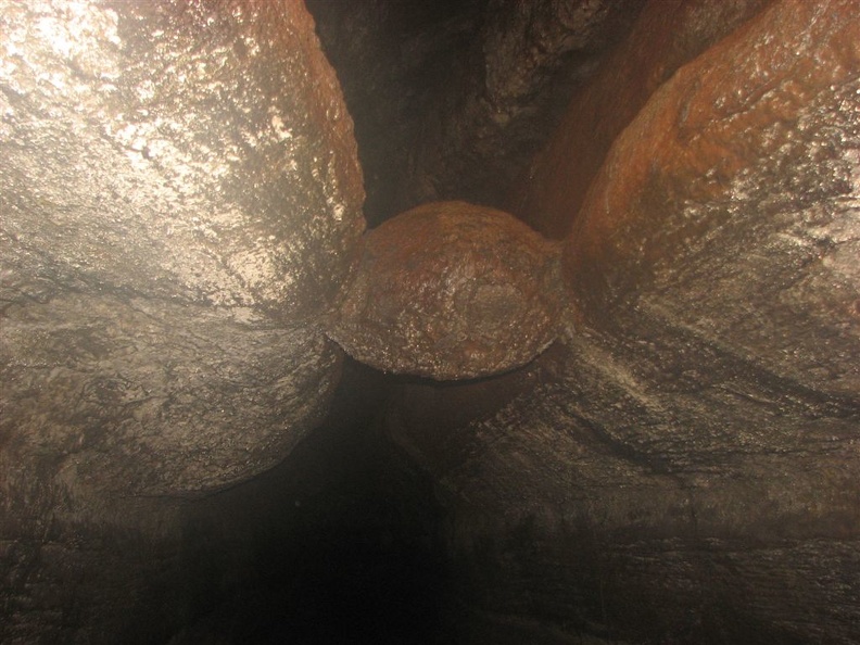 The Meatball in the lower lava tube