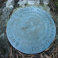 On the top of Bunker Hill is a benchmark. The date is from 1946.