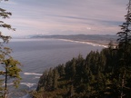 Looking north from the Cape Lookout trail