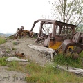This old bulldozer was once part of a logging operation. Another example of what the 1980 blast destroyed.