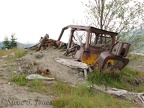 This old bulldozer was once part of a logging operation. Another example of what the 1980 blast destroyed.