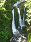 Triple Falls on Horsetail Creek