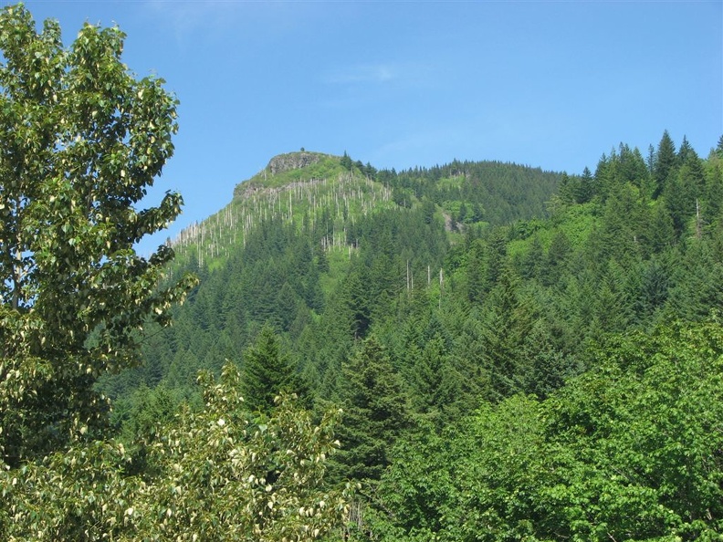 Angel's Rest as seen from the freeway.