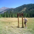 Passed this sign on the way to the trailhead, and wanted to stop on the way out..  small world huh?