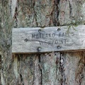 Trail sign for Metlako Falls