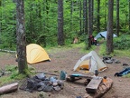 We had a nice big campground at Wy'East. We were the only campers there on Friday night.