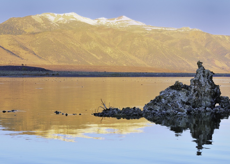 Mono Lake - Tufa on Glass