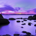 Lake Tahoe - Bonsai Rock Sunset