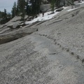 These steps would get really slick with just a little snow.