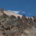 Rocky cliffs loom above Glacier Basin.