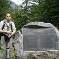 This is the Marine Memorial marker, just around the corner from the trailhead on the Westside rd.