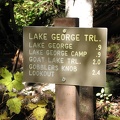 Trailhead sign for Gobbler's Knob Trail