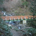 Bridge over Rock Creek on the Tarbell Trail.