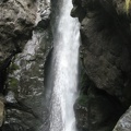 Pool of the Winds is named because the narrow rock walls cause a wind to blow out of the one place you can look to see the falls. The view is tame in summer and early fall.