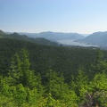 Hardy Ridge provides great views of the Columbia River Gorge. This is looking east.