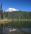 Fall colors in the eastern Reflection Lake. Picture taken 10/11/2006 about noon.