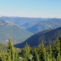Looking east, the view seems to go on forever. This part of the park is very quiet, with no nearby road noise.