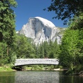 Merced River and Half Dome in Yosemite Valley California