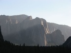 Yosemite Valley California at sunset