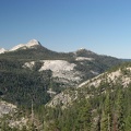 Looking east from near Sunrise Camp towards Vogelsang Peak in Yosemite National Park.