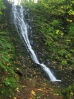 Just across the road from the Footbridge Trailhead is a trail along a small stream that leads to Bridge Creek Falls.