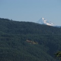 Mt. Hood appears to the south as the Loowit Trail winds around Mt. St. Helens.