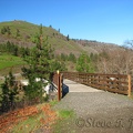 The Fisher Hill trestle has been redecked by Klickitat County and was opened on Jan. 6, 2011. This is about 2 miles from the Columbia River.