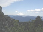 Mt. Hood from near the top of Larch Mountain.