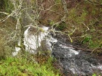 Looking down from the upper viewpoint. This is the top of Latourell Falls