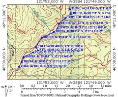 Lewis River Quartz Creek Route WA