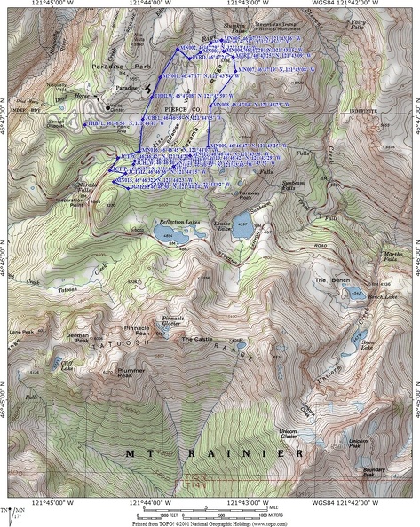 Mazama - Narada Loop Route, WA