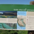 There are several signs explaining features of the Tom McCall Nature Preserve.