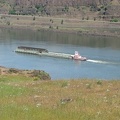 There are several nice overlooks of the Columbia River. In most places the cliffs below block most of the highway noise.