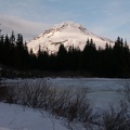 Mt. Hood and Mirror Lake