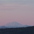 A nice view of Mt. Adams awaits those who attain the summit