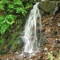 There is about a 10 foot waterfall next to the Moulton Falls Trail.