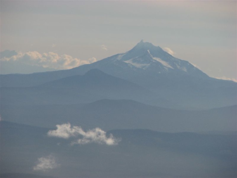 Mt. Jefferson rises in the far distance.