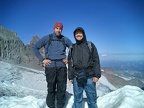 HikingDrew and Switchback Steve having fun in the 30 degree sunshine!