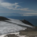 Looking back at Piker's Peak from the final approach to the summit of Mt. Adams in late August.