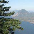 Round Mountain and the Columbia River from the Starvation Ridge Trail.