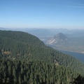 Round Mountain looks like an anthill viewed from the upper portion of the Starvation Ridge Trail.