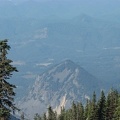 Wind Mountain seems so small and far below at this viewpoint along the Mt. Defiance Trail.