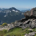 Looking at Skyscraper Mountain from near Mt. Fremont Lookout.