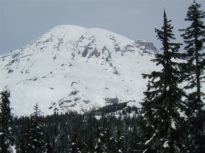 Mt. Rainier and the Jackson Visitors Center