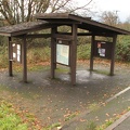 Kiosk near the parking area at the Ridgefield National Wildlife Refuge.