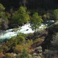 Rapids in the Crooked River provide a nice backdrop of sound as you hike along this section of trail.