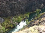 Rapids in the Crooked River would have made it difficult for early pioneers to navigate the river. The deep gorge made crossings few and far between in this area.