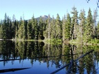 Jude Lake was a great place to camp and the lake was shallow and relatively warm.