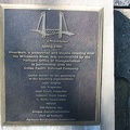 Plaque at the south end of the Steel Bridge