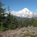 The rocky rockfields around the top keep the trees from growing and provide a great viewpoint.